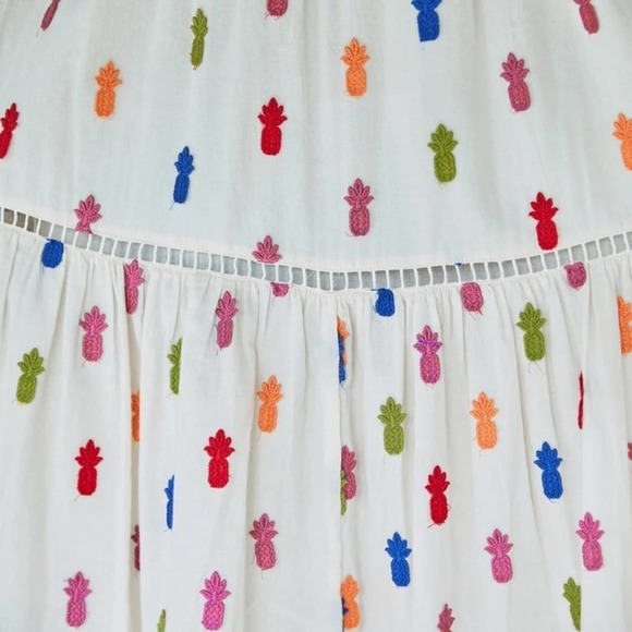 NWT Farm rio Multicolor Pineapple Midi Dress - Picture 5 of 8